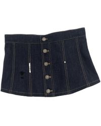Dior - Denim Skirt - Lyst