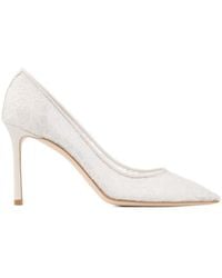 Jimmy Choo - Romy 85 Pointed-Toe High Heels - Lyst