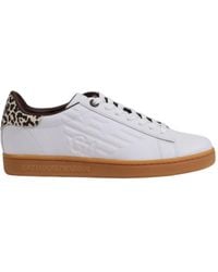 EA7 - Round-Toe Low-Top Casual Shoes - Lyst