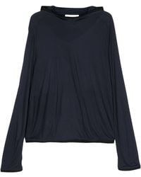 RANRA - Fine-Knit Hoodie - Lyst