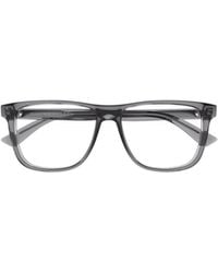 McQueen - Eyewear Square Frame Glasses - Lyst