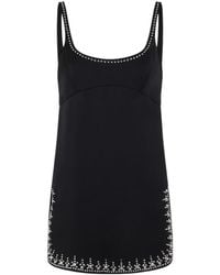 Rabanne - Embellished Sleeveless Top - Lyst