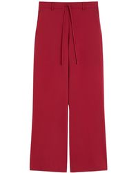 Max Mara - Drawstring Casual Pants - Lyst