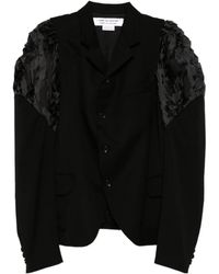 Comme des Garçons - Ruffled-Sleeve Blazer - Lyst