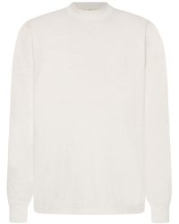 The Row - Crew-Neck Long-Sleeve T-Shirt - Lyst