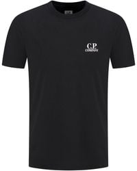 C.P. Company - Logo-Print Graphic-Print T-Shirt - Lyst