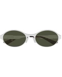 Bottega Veneta - Eyewear Round Frame Sunglasses - Lyst
