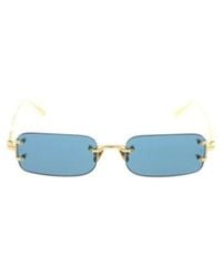 Linda Farrow - Rectangular Frame Sunglasses - Lyst