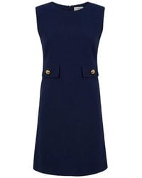 P.A.R.O.S.H. - Round-Neck Dress - Lyst