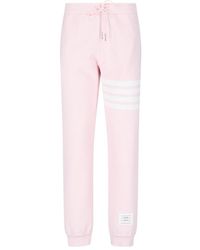 Thom Browne - 4-Bar Drawstring Sweatpants - Lyst