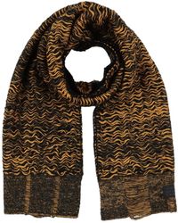 MM6 by Maison Margiela - Two-Tone Knitted Scarf - Lyst