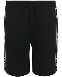 Valentino - Vltn Side Striped Sports Shorts - Lyst