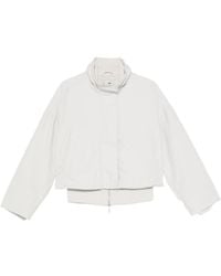 Emporio Armani - High-Neck Bomber Jacket - Lyst