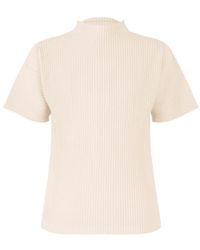 Homme Plissé Issey Miyake - Homme Plissé Issey Miyake Monthly Colors March Pleated T-Shirt - Lyst