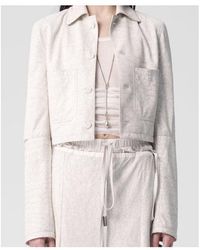 Ann Demeulemeester - Phae Cropped Cropped Jacket - Lyst