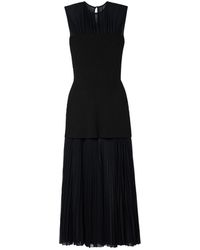 Proenza Schouler - Sleeveless Layered Pleated Dress - Lyst