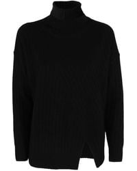 Max Mara - High-Neck Long-Sleeved Sweater - Lyst