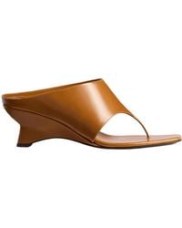 KHAITE - Marlow Thong Mules - Lyst
