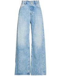 DIESEL - Loose Denim Trousers - Lyst