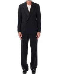 Lardini - Double-Breasted Tailored Suit - Lyst
