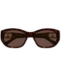 Gucci - Eyewear Round-Frame Sunglasses - Lyst