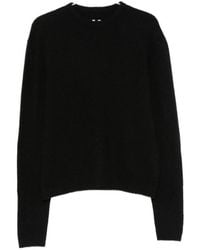 Rick Owens - Ribbed-Trim Sweater - Lyst