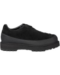 Stone Island - Lace-Up Suede Sneakers - Lyst