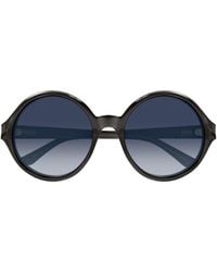 Chloé - Chloé Eyewear Round Frame Sunglasses - Lyst