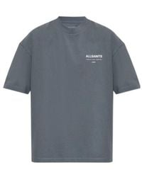 AllSaints - Short-Sleeved T-Shirt - Lyst