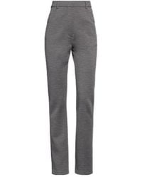 Sportmax - High-Waisted Straight-Leg Pants - Lyst