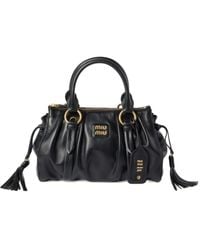 Miu Miu - Joie Nappa Leather Bag - Lyst