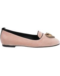 Dolce & Gabbana - Round Toe Slippers - Lyst