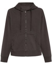 Zadig & Voltaire - Sacha Skull-Print Zip-Up Hoodie - Lyst