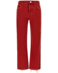 Isabel Marant - Daya Cropped Straight Jeans - Lyst