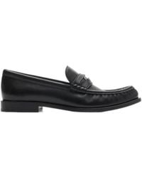 Burberry - Cadet Gathered Slip-On Loafers - Lyst