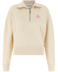 Isabel Marant - Isabel Marant Étoile Ross Stand-Up Collar Sweatshirt - Lyst