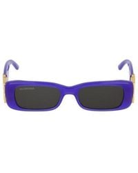 Balenciaga - Eyewear Dynasty Rectangular-Frame Sunglasses - Lyst