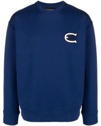 Emporio Armani - Logo Print Sweatshirt - Lyst