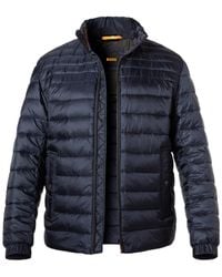 BOSS - Boss Quilted Padded Zip-Up Jacket - Lyst