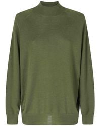Aspesi - Ribbed Long-Sleeve Knit Top - Lyst