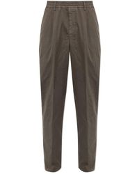 Eleventy - Elastic-Waist Straight-Leg Pants - Lyst