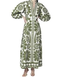 FARM Rio - Floral-Printed Maxi Dress - Lyst