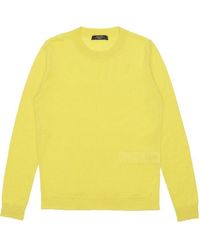 Weekend by Maxmara - Round-Neck Long-Sleeved Sweater - Lyst