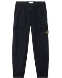 Stone Island - Compass-Badge Trousers - Lyst