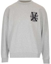 Marcelo Burlon - County Of Milan Monogram Logo Sweatshirt - Lyst