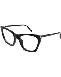 Saint Laurent - Eyewear Kate Thin Cat-Eye Sunglasses - Lyst