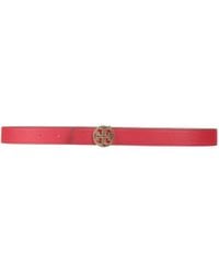 Tory Burch - Simple Solid-Color Double-Sided Belt - Lyst