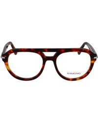 Ferragamo - Optical Glasses - Lyst