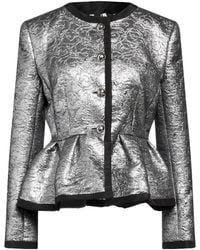 Dolce & Gabbana - Two-Tone Long Sleeve Jacket - Lyst
