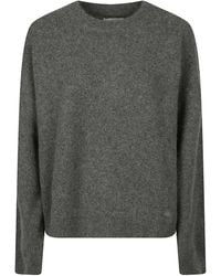 Loulou de Saison - Tristan Round Neck Knitted Sweater - Lyst
